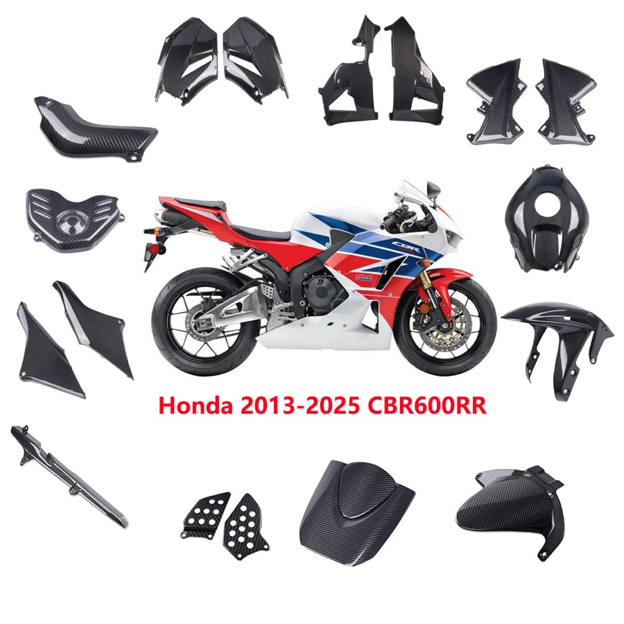Honda CBR600RR | 2013-2025 3K Twill Carbon Fiber Parts